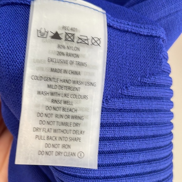 PE nation top. Size M. blue red and white. Bell sleeve. Excellent condition. - Picture 4 of 4